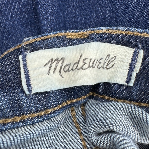 Madewell Blue Skinny Jeans Classic Fit - Picture 3 of 4